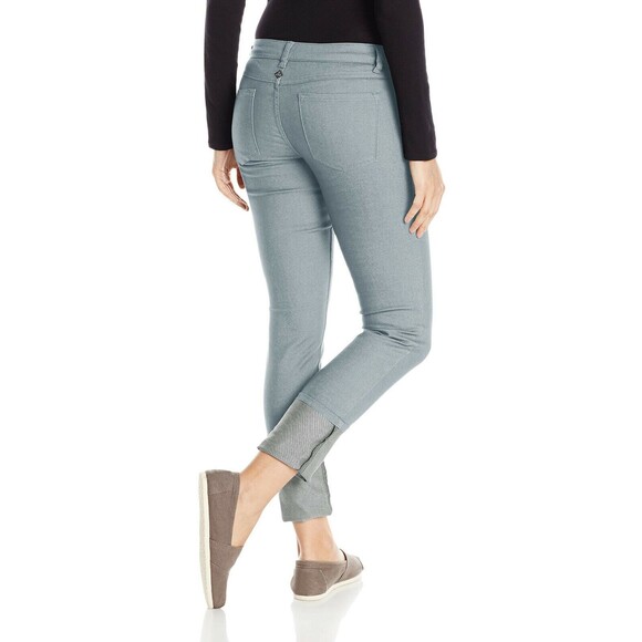 New NWT Womens 8 Prana Kara Jeans Silver Light Gray Stretch Organic Performan 29 - Picture 3 of 7